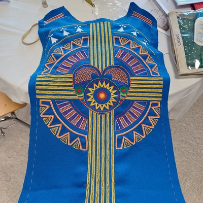 Broderie Glazig et fleur de sel.